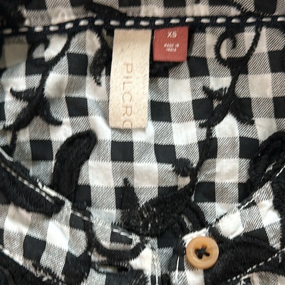 Anthropologie Pilcro The Whitney Trapeze Buttondown - Picture 5 of 6